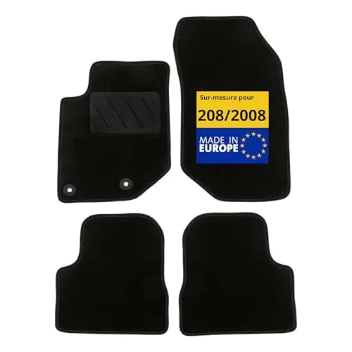 DBS Tapis Voiture Peugeot 208/2008