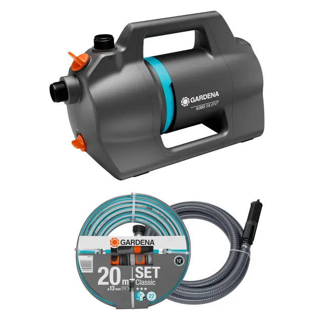 Gardena 5000 Silent Pompe de jardin