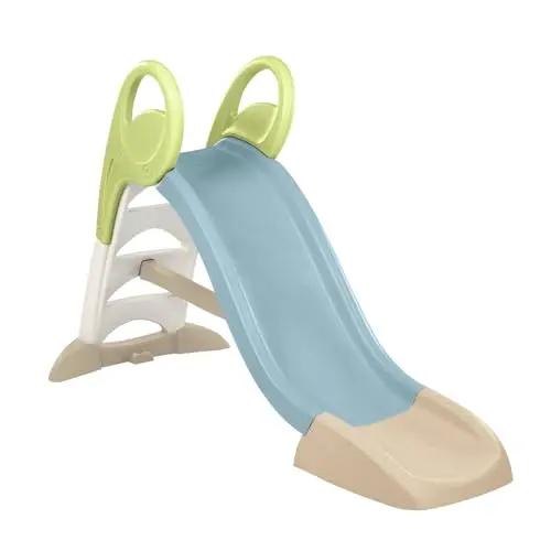 Smoby Life - Toboggan Grand Modèle - Glisse de 150 cm - Hauteur 1m - Poignées Ergonomiques, Marches Antidérapantes - Traité Anti-UV - Matière Recyclée - A Partir de 2 Ans - Fabrication Française