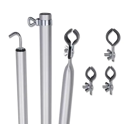 Ensemble de Barres de Toit your GEAR - 2X Barres de Toit télescopiques, Barre de Toit en Aluminium 230-325 cm