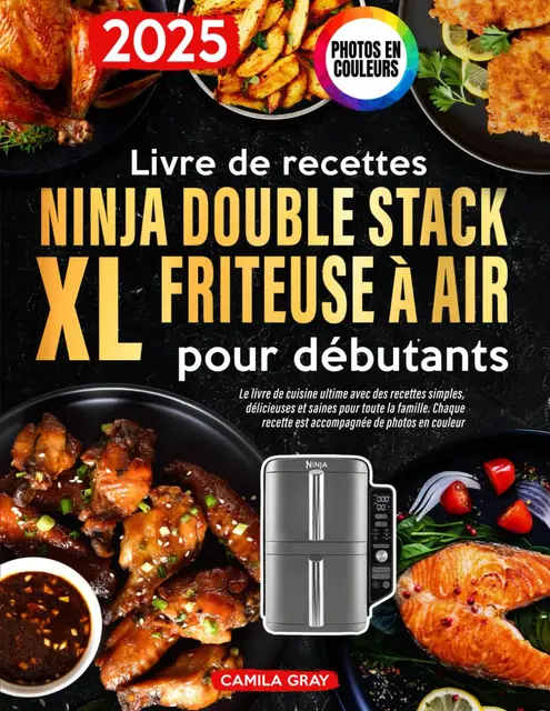 livre recettes ninja double stack xl