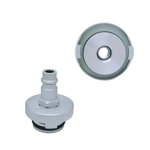 Adaptateur pour réservoir de liquide de frein avec embout européen, adaptateur de purge de frein en alliage d'aluminium, compatible avec les modèles de véhicules Nissan