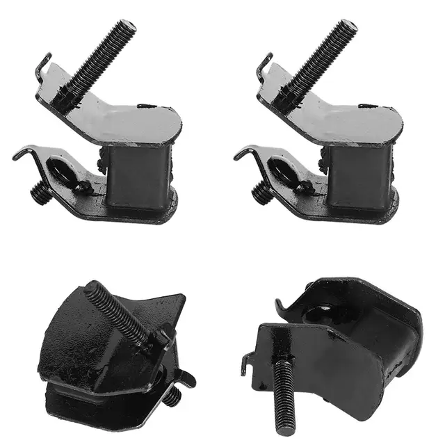 4 Pièces Générateurs d'essence Pieds d'amortissement,Essence Amortissement Pieds,pour Générateur de Moteur à Essence 168F/170F 2KW-3KW