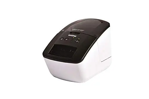 Brother QL-700, Imprimante d'étiquettes Professionnelle, Thermique Directe, USB, Imprime jusqu'à 62 mm de largeur, Vitesse d'impression de 150 mm/sec