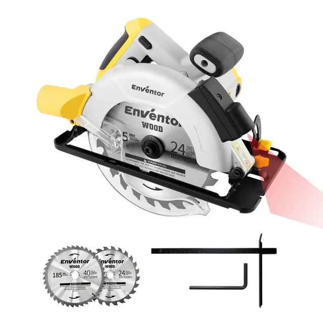 Enventor 1200W Scie Circulaire