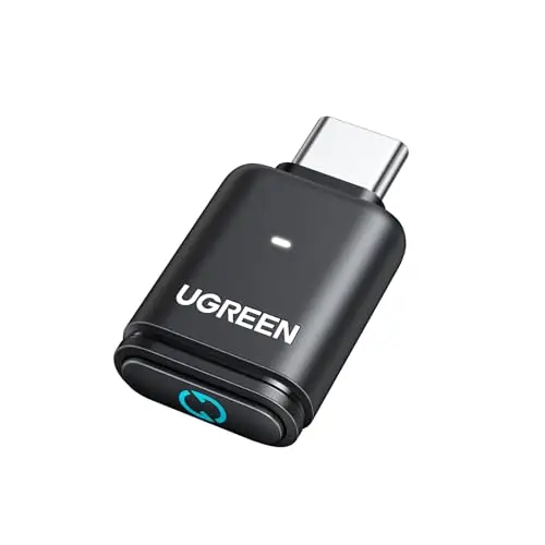 UGREEN Aptx Audio Dongle Bluetooth 5.3 pour PS5 PS4 Clé Adaptateur USB C Faible Latence Compatible avec Switch 2 Console PS5 PS4 PC Supporte Casque de Jeu Écouteur Enceinte