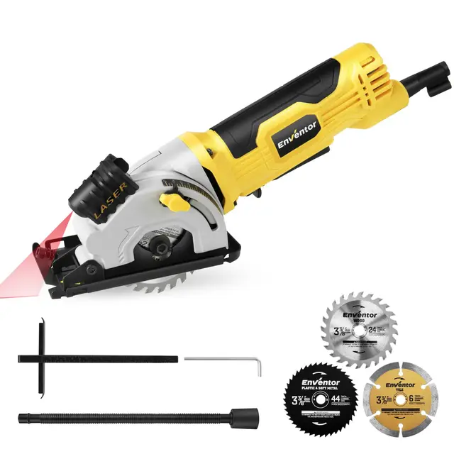 enventor mini scie circulaire 580w