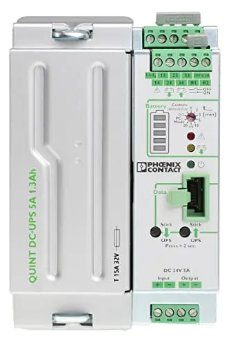 Phoenix QuinT-Ups/ 24dc/ 24dc/ 5/1.3ah Gr?n - Grau Unterbrechungsfreie Stromversorgung (ups) (2320254)