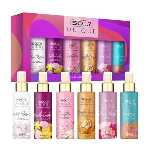 So…? Unique Grande Mini Mist Coffret Cadeau Brume Corporelle Parfumée Pour Femme (6x50ml)