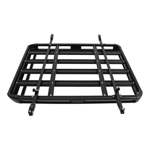 Porte-bagages de toit de voiture, capacité de charge de 150 kg, avec largeur réglable, universelle, pour SUV, vélos et bagages