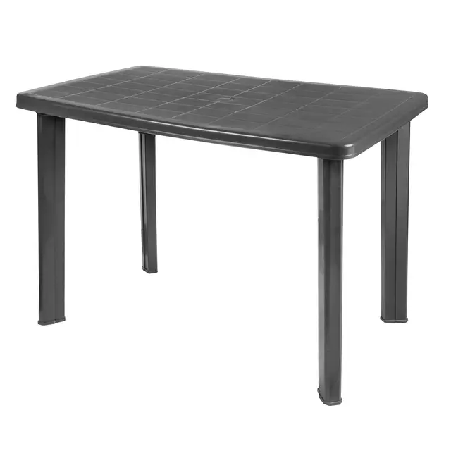 Spetebo Table de Jardin Plastique 100x72