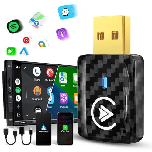 MSXTTLY U2AC-01 Adaptateur CarPlay sans Fil