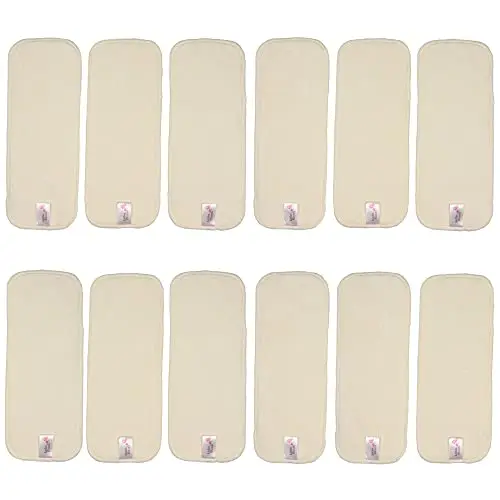 Littles & Bloomz Inserts Bambou Lot de 12