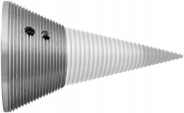 Holzspalter Drillcône Fendeur conique 150 mm Pointe interchangeable/différents supports (alésage) (28 mm).