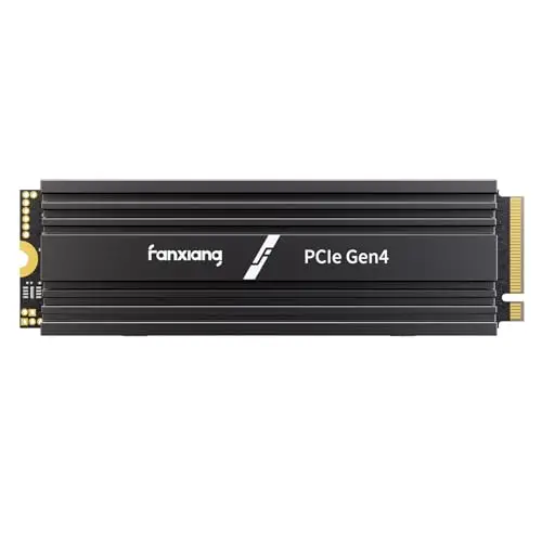 fanxiang SSD Interne 2To M.2 2280 NVMe PCIe 4.0 Gen4 x4, Disque Dur Solide Haute Vitesse Jusqu’à 7300 Mo/s, Stockage Interne pour PC Fixe, Ordinateur Portable, Gaming et Montage vidéo (S880-R)