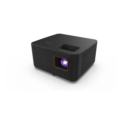 Philips, GamePix 900, Vidéoprojecteur 4K, résolution de 3840 x 2160 Pixels, Latence de 6ms avec taux de rafraîchissement de 240 Hz,1000 Lumens ANSI, WiFi 6 Noir.