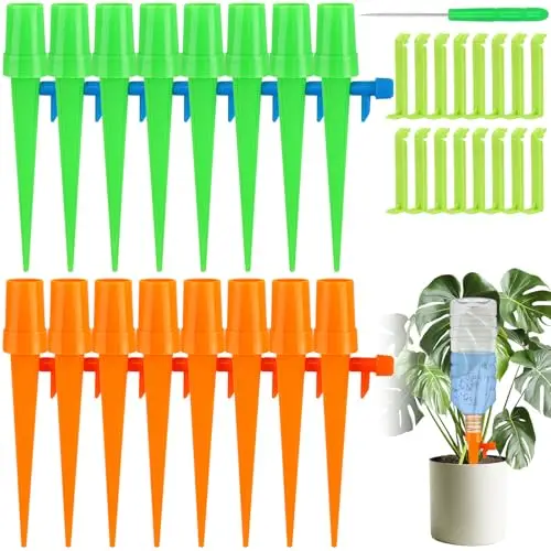 XUHN Kit Arrosage Goutte-à-Goutte pour Bouteille 16 pièces