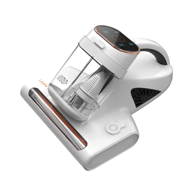 uwant M300 Aspirateur anti-acariens avec lumière UV, convient aux personnes allergiques, élimine 99,9 % des allergènes, pour matelas, lits, canapés