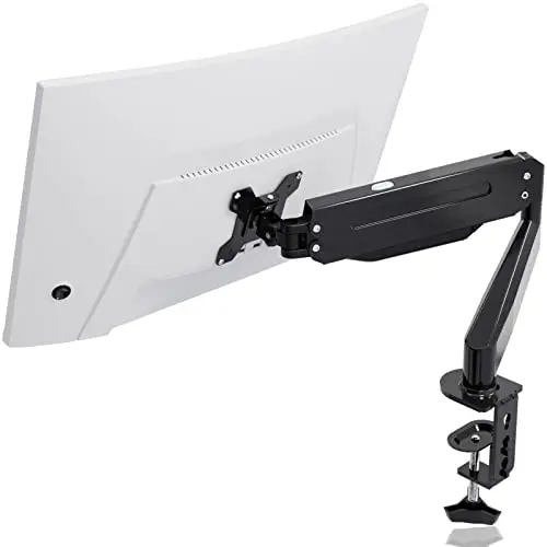 Suptek MD8B Bras Moniteur Simple Ressort à Gaz 17-32"