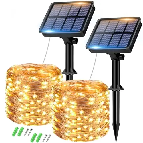 btfarm Guirlande Solaire Extérieure 16m