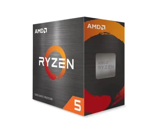 AMD Ryzen 5 5600 Processeur (6 Coeurs/12 Threads, 65W TDP, Socket AM4, jusqu'à 4.4 Ghz Fréquence Boost, Ventilateur wraith Stealth)