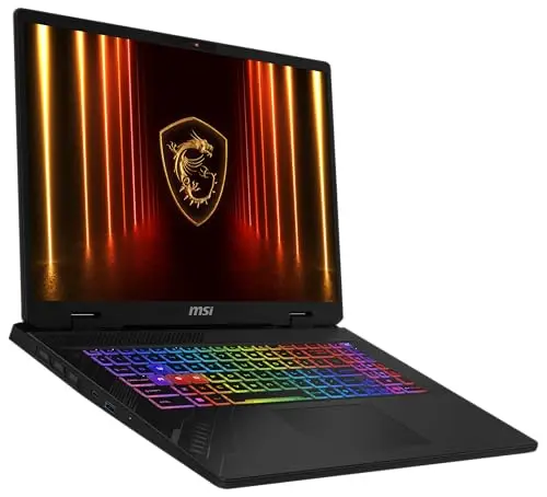 MSI Crosshair A17 HX, Gaming Laptop 17" QHD+ 240Hz Display, AMD Ryzen 9 8940HX, NVIDIA GeForce RTX 5070, 32 Go RAM, SSD 1 to, Windows 11 Home, Clavier QWERTZ, Gris Cosmos, D8WGKG-010