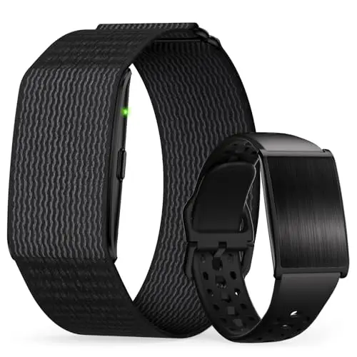 Bracelet Connecté sans Écran Homme Femme, Fitness Tracker 24/7 Suivi Activité et Sommeil avec Fréquence Cardiaque, Analyse IA, 60 Jours d’Autonomie, 170+ Sports, sans Abonnement