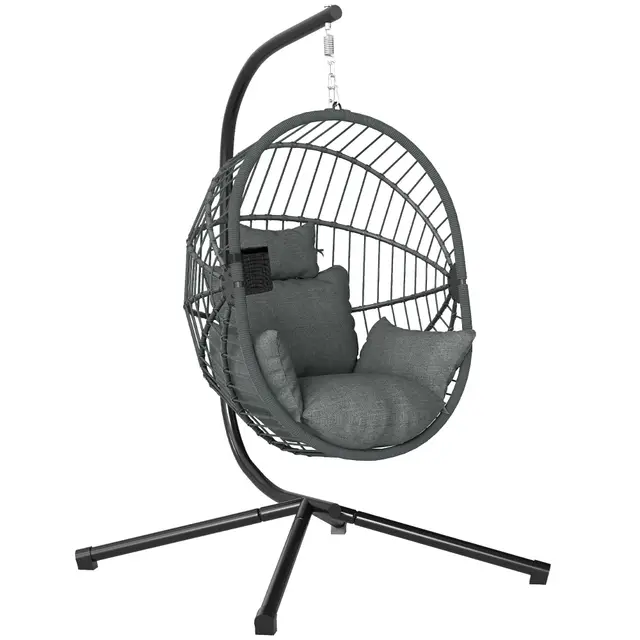Outsunny Fauteuil Suspendu Œuf