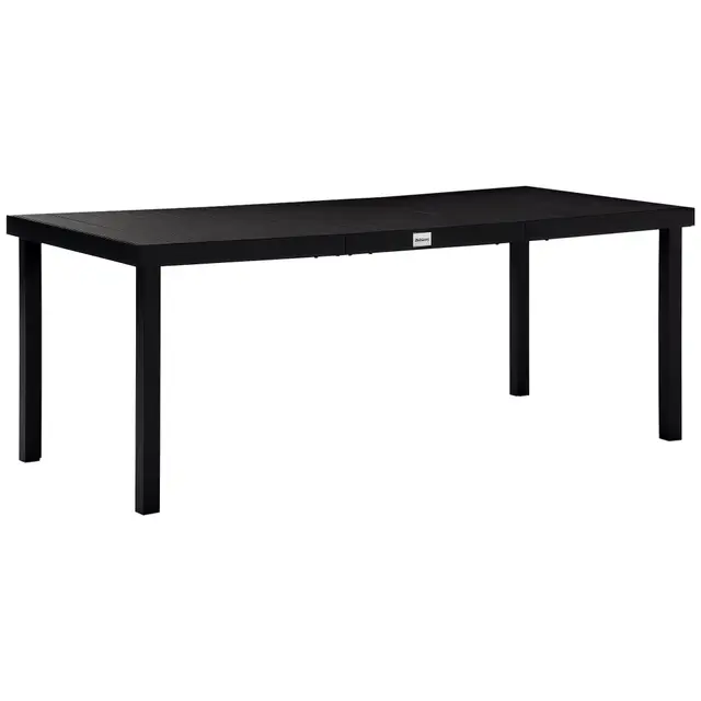 outsunny table manger jardin aluminium