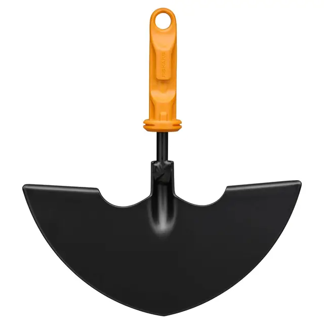 Fiskars OneClick Dresse-Bordures, Embout pour des Bordures de Pelouse Nettes, Changement Facile en Un Clic, Lame Durable en Acier au Bore, Noir/Orange, 1080689
