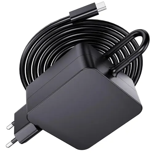 65W USB C Chargeur Compatible avec ASUS ROG Xbox Ally X R1 Z1,MSI Claw,Logitech G Cloud,Steam Deck,Legion Go S,Switch 2/Lite/OLED,OneXPlayer 1S 2 RG552,GPD Win,Ayaneo Greek Air Pro,Gaming Handheld