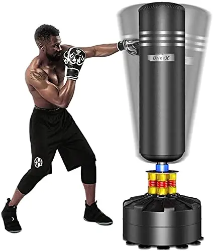 Dripex Sac de Frappe Autoportant 175cm