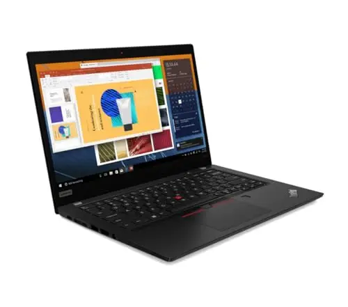 Lenovo Thinkpad X390 13,3" Full HD Intel Core i5 8365U 256 Go SSD 8 Go Mémoire Windows 11 Pro Webcam Lecteur d'empreintes digitales Ordinateur portable (reconditionné)