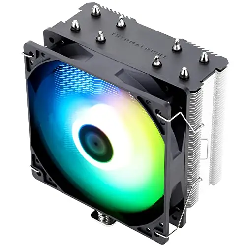 TR AssassinX120 SE ARGB Refroidisseur d'air CPU, 4 caloducs,TL-C12C-S PWM Refroidisseur de CPU à ventilateur silencieux avec roulement S-FDB,Pour AMD AM4 AM5/Intel 1150/1151/1200/1700