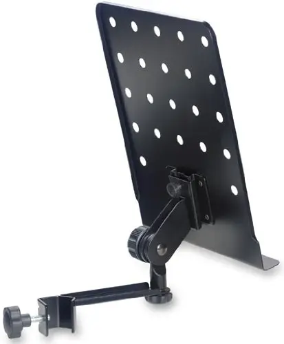 Stagg MUS-ARM 1 Plaque de support avec bras Taille S Noir