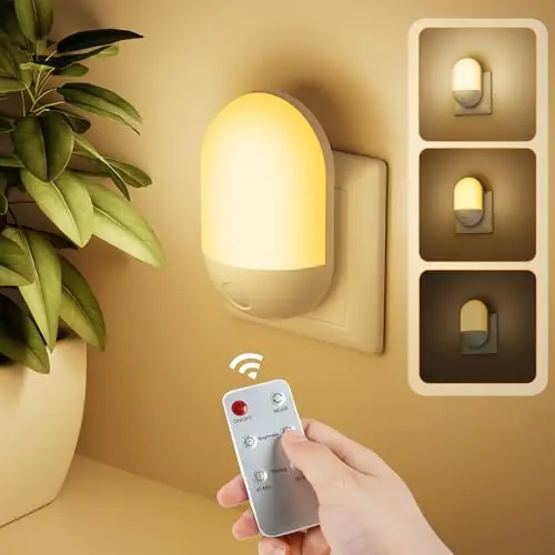Detake Veilleuse LED avec Télécommande