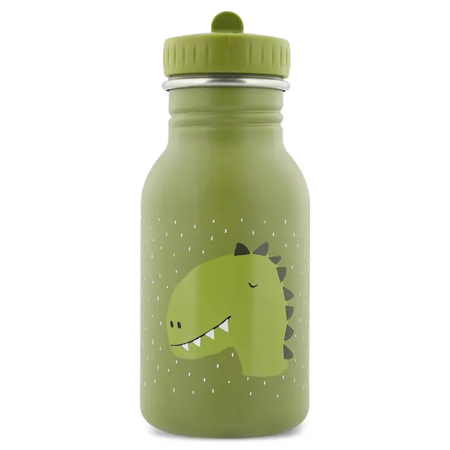 Trixie - Gourde pour Enfants en Acier Inoxydable 350ml - Mr. Dino (Dinosaure)