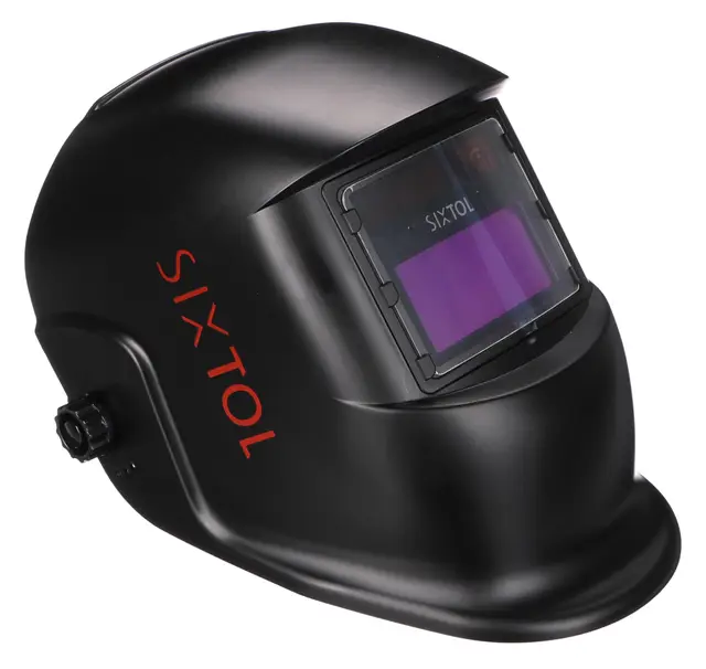 WELDING MASK 1 | Casque de soudage solaire à assombrissement automatique | Masque de soudage | Fonction ponçage | Large ombre 4/9-13 Casque de soudage pour TIG MIG ARC | Noir
