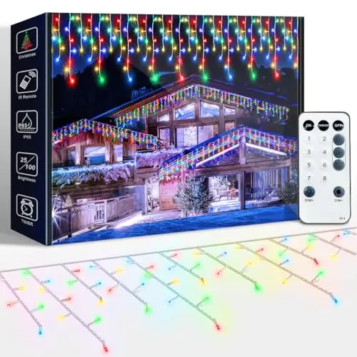 ARKOCHIC DRCR100 Guirlande lumineuse rideau