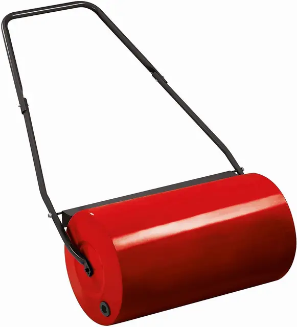 Einhell Rouleau à Gazon GC-GR 57 (Epaisseur du métal 1,5 mm, Largeur Rouleau 57 cm, Diamètre du Rouleau 32 cm, Raclette de Nettoyage)