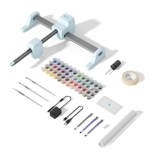 LOKLiK iPaint - Plotter Machine de dessin par numéros alimentée pour tissu, bois, toile, carton, verre et plus - Pour le tufting, le quilting, la broderie, les cadeaux faits main et les arts créatifs
