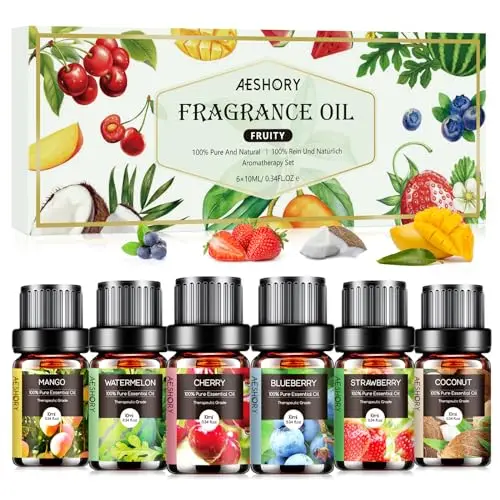 Aeshory Kit Huiles Parfumées Fruitées