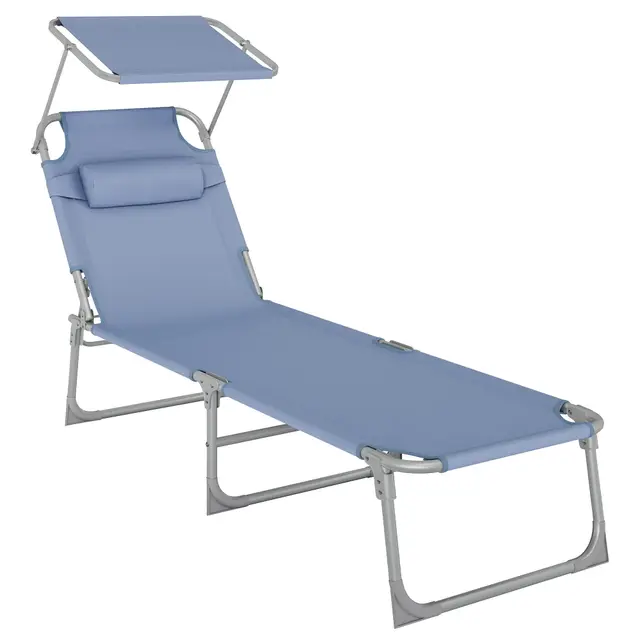 SONGMICS GCB192Q01 Chaise Longue Pliable