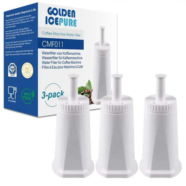 Golden Icepure Filtre à eau pour Sage Barista
