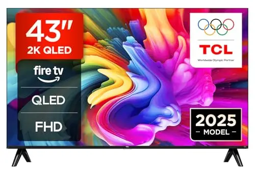 TCL 43 Pouces Full HD Smart QLED Direct LED SF560 avec Fire TV et télécommande vocale Alexa