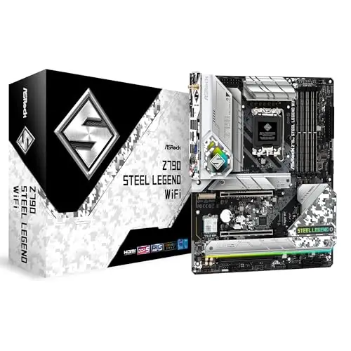 ASROCK Z790 Steel Legend WiFi - ATX - LGA 1700 - Z790-4X DDR5 - PCIE 5.0-5X