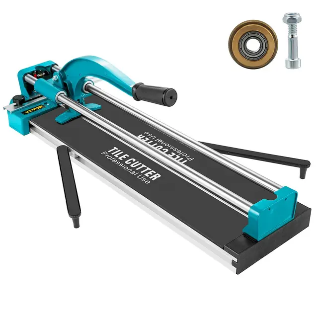 Mophorn Coupe Carrelage 600mm, Angle Réglable, Positionnement Laser Précis avec Double Rails Supports, Coupe-carreaux Manuels pour Facilement Couper Carrelage et Porcelaine