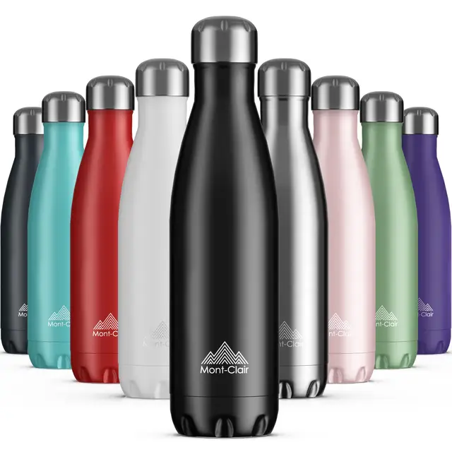 Mont-Clair Water Bottle Gourde inox