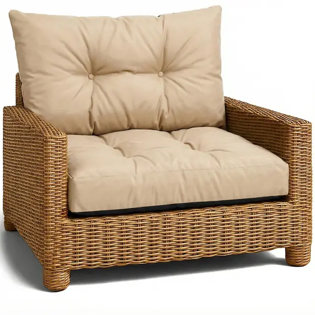Amazinggirl Coussin de Jardin 2 Pièces