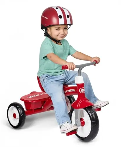 Radio Flyer Red Rider Tricycle, Tricycle d'extérieur de 2 Ans et Demi à 5 Ans (exclusivité Amazon)